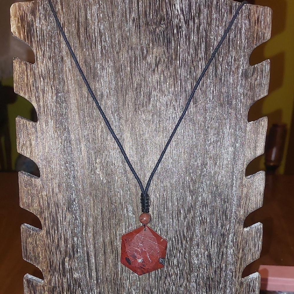 Red Jasper Necklace - Picture 1 of 5